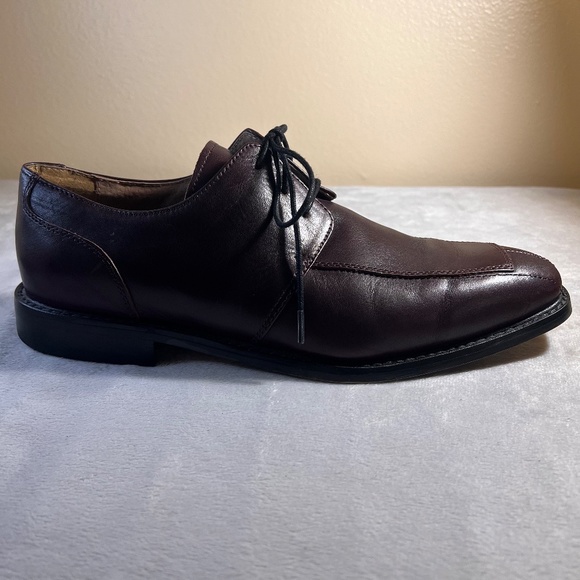 Florsheim Men\'s Size 10 Burgundy Leather Dress Shoes Cap Toe Oxford Elegant main image 5
